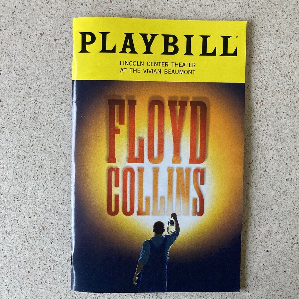 FLOYD COLLINS Playbill JEREMY JORDAN JASON GOTAY MARC KUDISCH JESSICA MOLASKEY